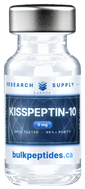 KISSPEPTIN-10 5mg research peptide vial - Bulk Peptides Canada