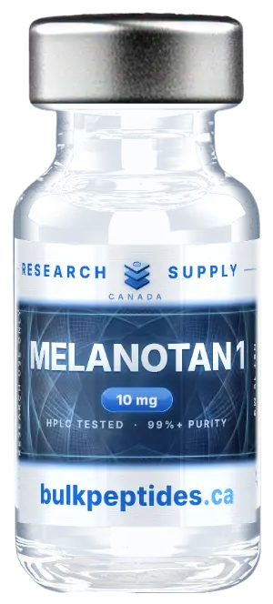 MELANOTAN-1 10mg research peptide vial - Bulk Peptides Canada